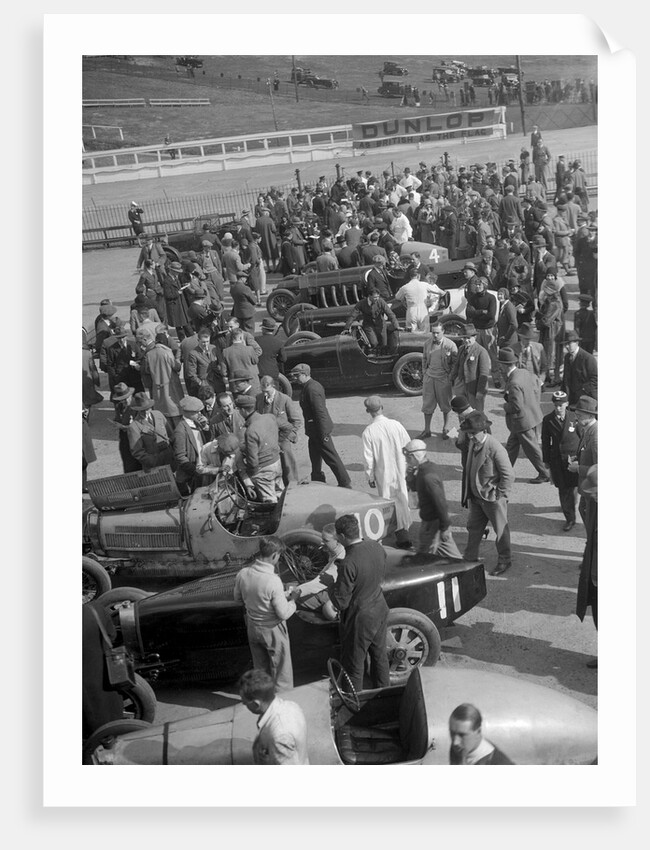 BARC meeting, Brooklands, 1930 by Bill Brunell