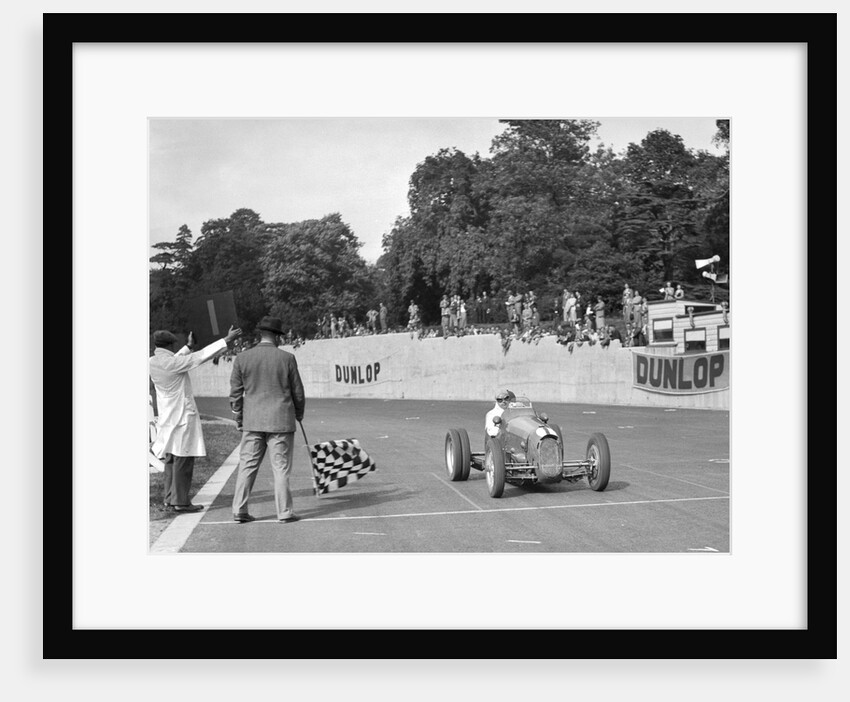 Bert Hadley's Austin winning the Imperial Trophy, Crystal Palace, 1939 by Bill Brunell