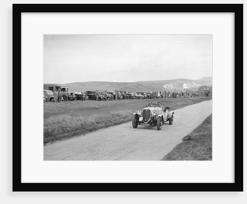 Ford V8 open tourer of GJC Matthews competing at the Lewes Speed Trials, Sussex, 1938 by Bill Brunell