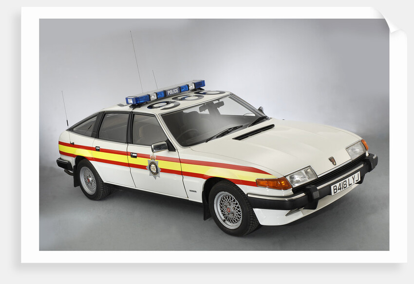 1984 Rover SD1 Police Car by Unknown