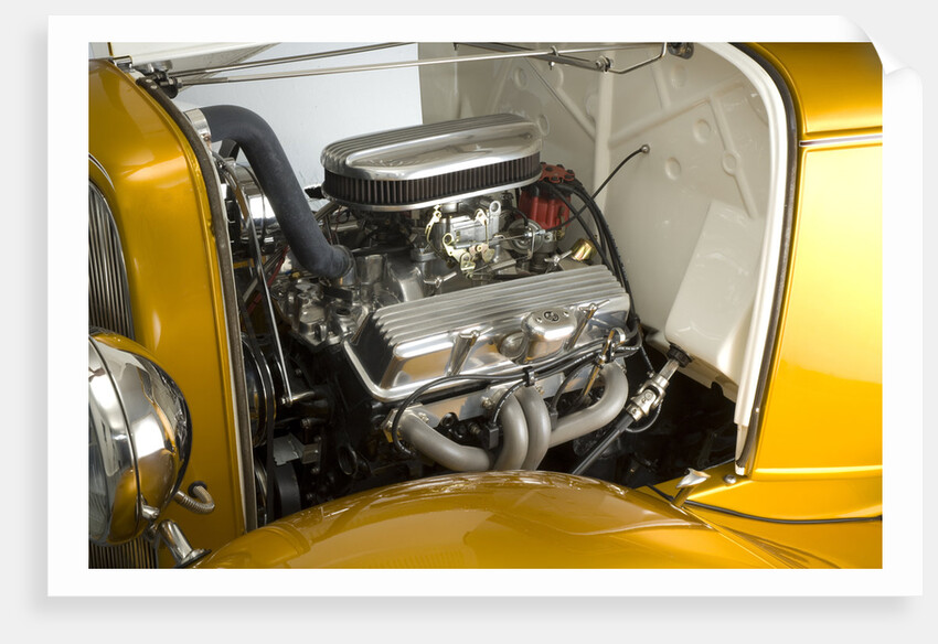 1932 Ford Model B Custom Car by Unknown