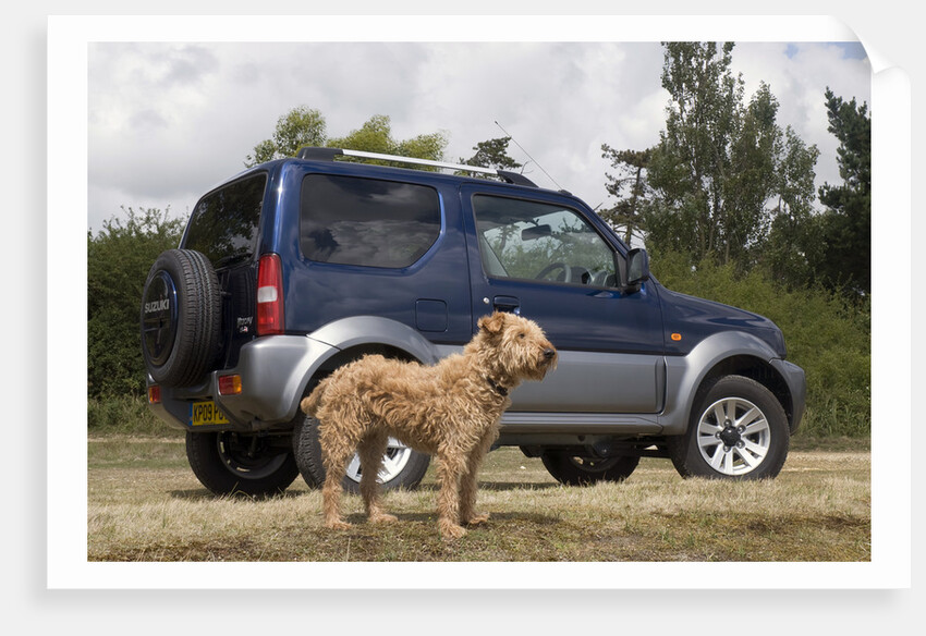 2009 Suzuki Jimny SZ4 with pet dog by Unknown