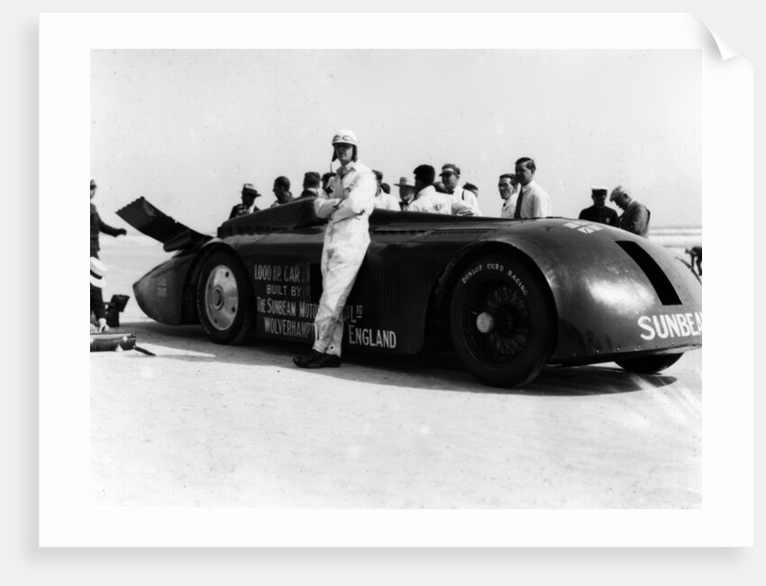 Sunbeam 1000hp World Land speed record attempt at Daytona 1927 by Unknown