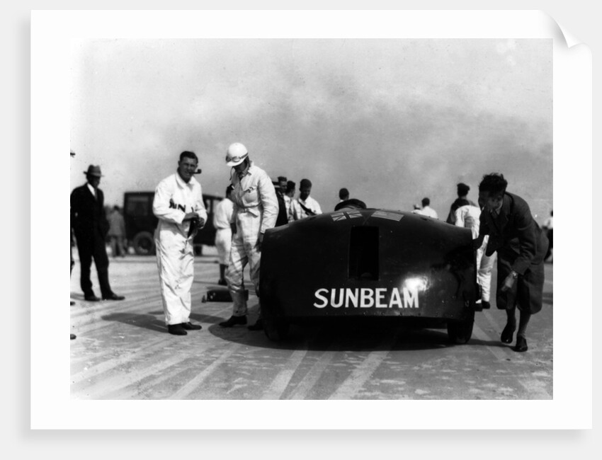 Sunbeam 1000hp World Land speed record attempt at Daytona 1927 by Unknown