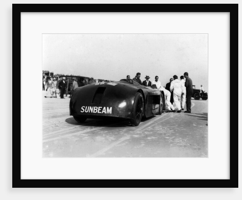 Sunbeam 1000hp World Land speed record attempt at Daytona 1927 by Unknown