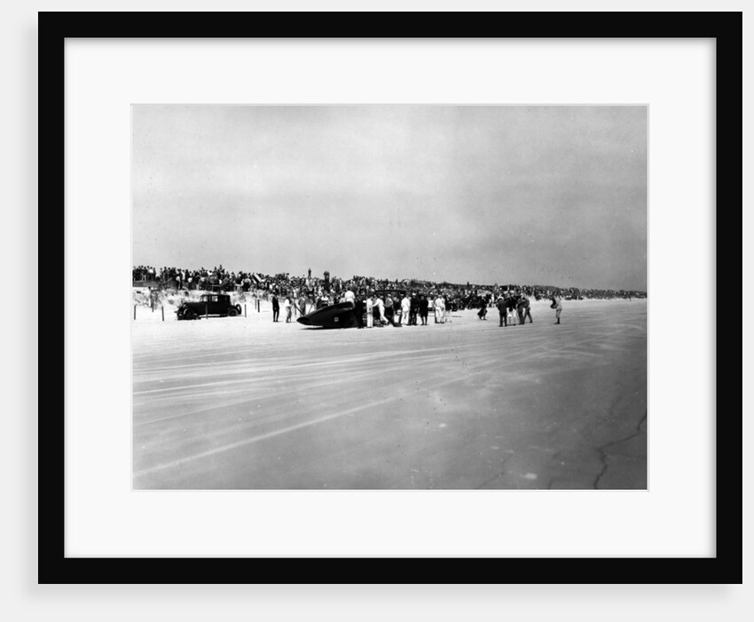 Sunbeam 1000hp World Land speed record attempt at Daytona 1927 by Unknown
