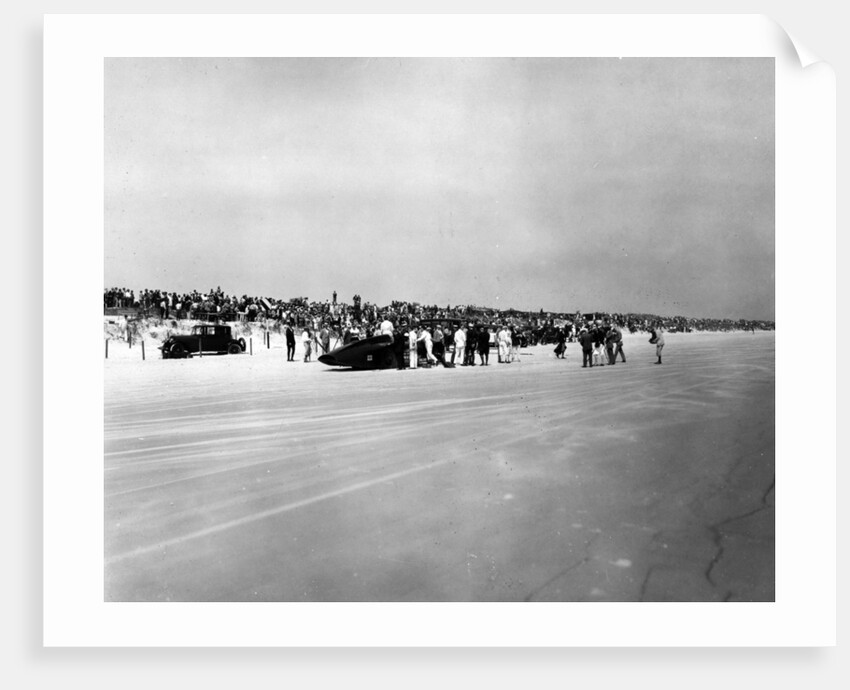 Sunbeam 1000hp World Land speed record attempt at Daytona 1927 by Unknown
