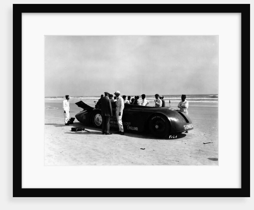 Sunbeam 1000hp World Land speed record attempt at Daytona 1927 by Unknown