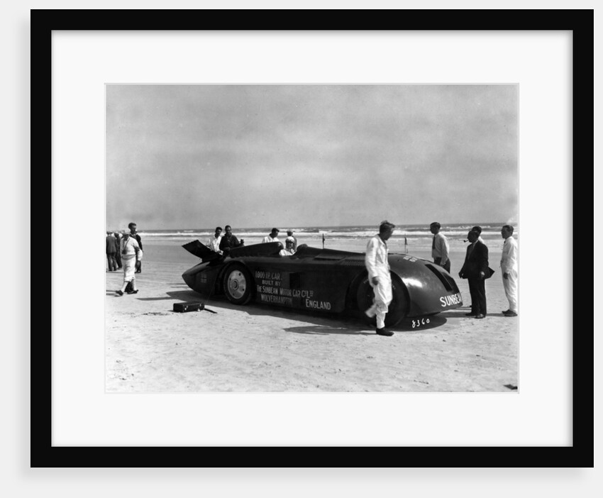 Sunbeam 1000hp World Land speed record attempt at Daytona 1927 by Unknown