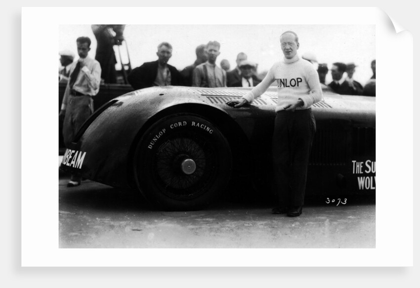 Sunbeam 1000hp World Land speed record attempt at Daytona 1927 by Unknown