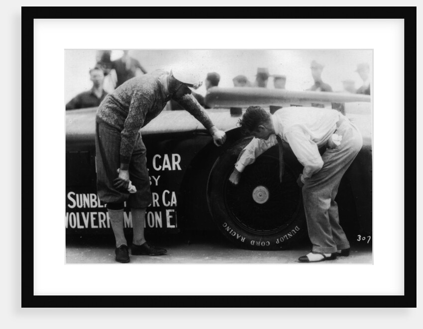 Sunbeam 1000hp World Land speed record attempt at Daytona 1927 by Unknown