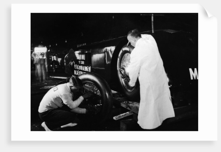 Sunbeam 1000hp World Land speed record attempt at Daytona 1927 by Unknown