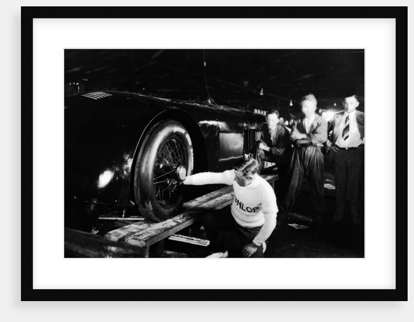 Sunbeam 1000hp World Land speed record attempt at Daytona 1927 by Unknown