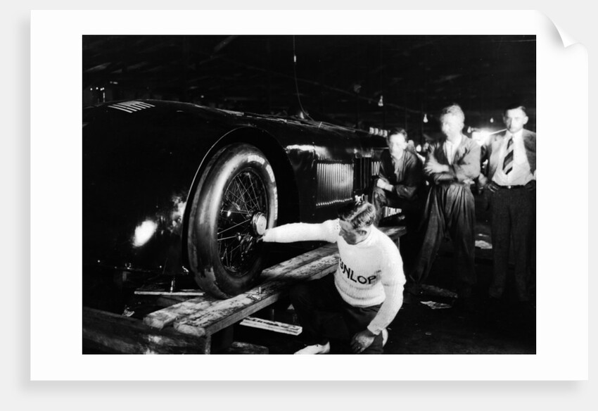 Sunbeam 1000hp World Land speed record attempt at Daytona 1927 by Unknown