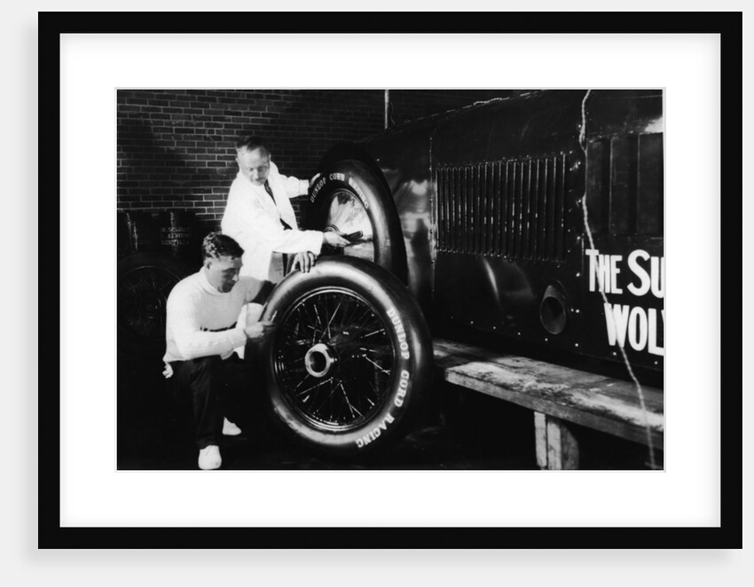 Sunbeam 1000hp World Land speed record attempt at Daytona 1927 by Unknown