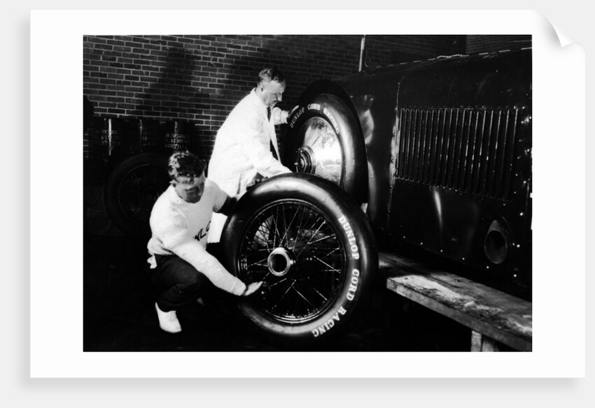 Sunbeam 1000hp World Land speed record attempt at Daytona 1927 by Unknown