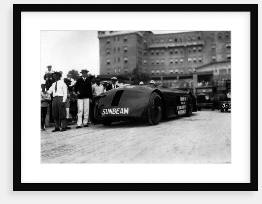 Sunbeam 1000hp World Land speed record attempt at Daytona 1927 by Unknown