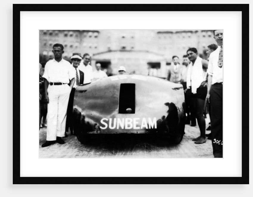 Sunbeam 1000hp World Land speed record attempt at Daytona 1927 by Unknown