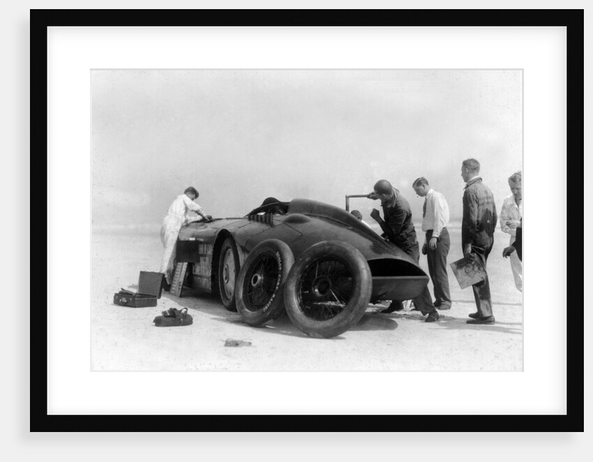 Sunbeam 1000hp World Land speed record attempt at Daytona 1927 by Unknown