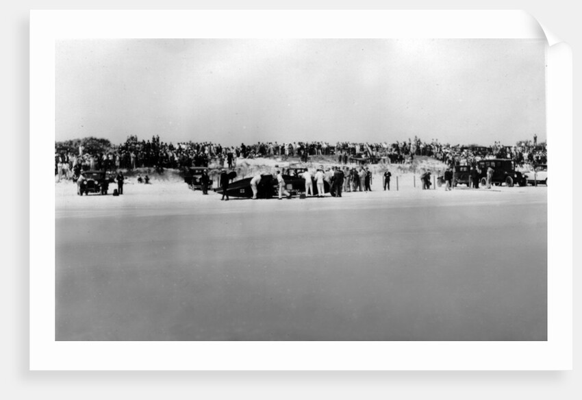 Sunbeam 1000hp World Land speed record attempt at Daytona 1927 by Unknown
