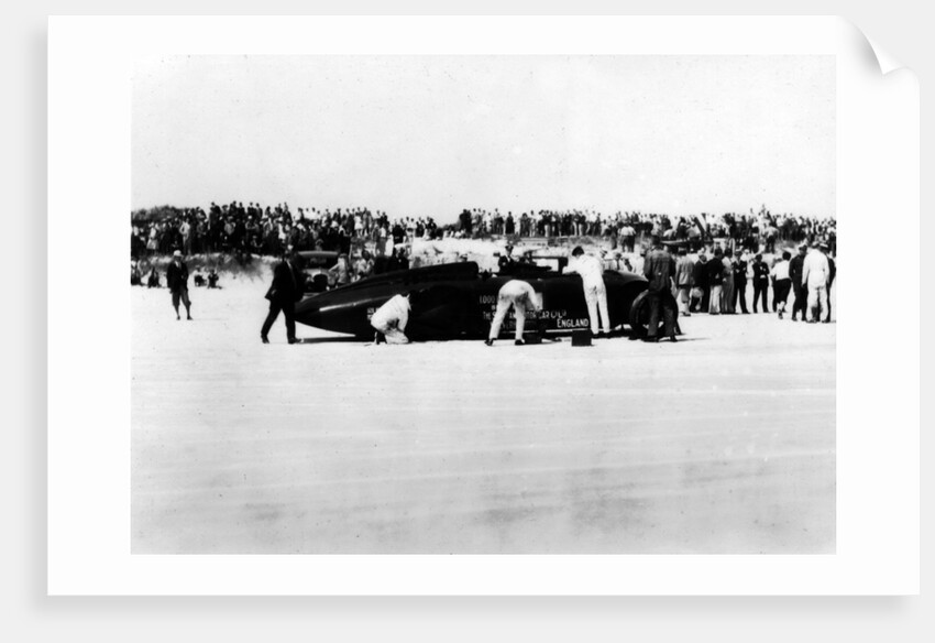 Sunbeam 1000hp World Land speed record attempt at Daytona 1927 by Unknown