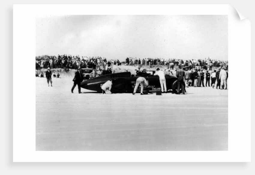 Sunbeam 1000hp World Land speed record attempt at Daytona 1927 by Unknown