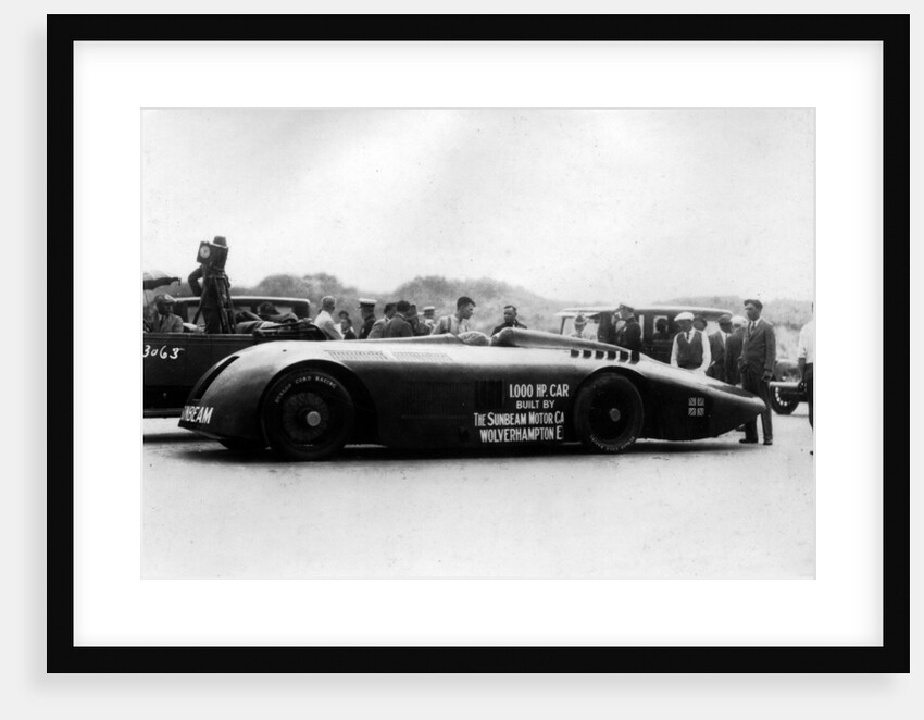 Sunbeam 1000hp World Land speed record attempt at Daytona 1927 by Unknown