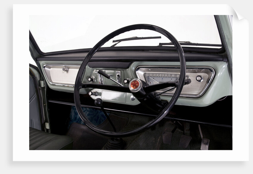 1966 Ford Anglia Super 105E dashboard by Unknown