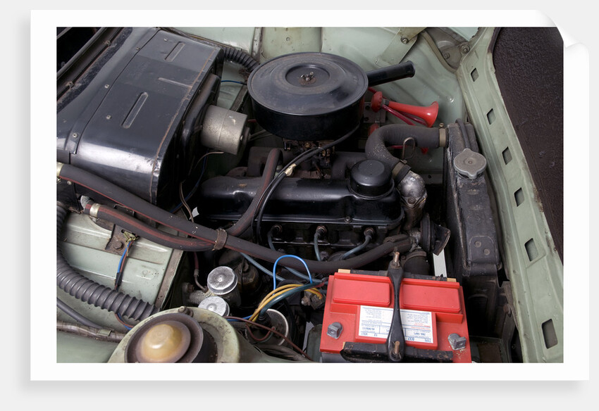 1966 Ford Anglia Super 105E engine by Unknown