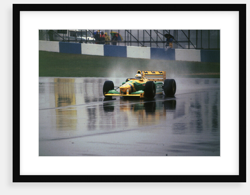 Benetton B193A Ricardo Patrese 1993 Euro GP at Donington by Unknown