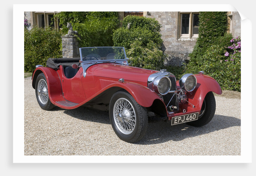 1937 SS 100 by Unknown