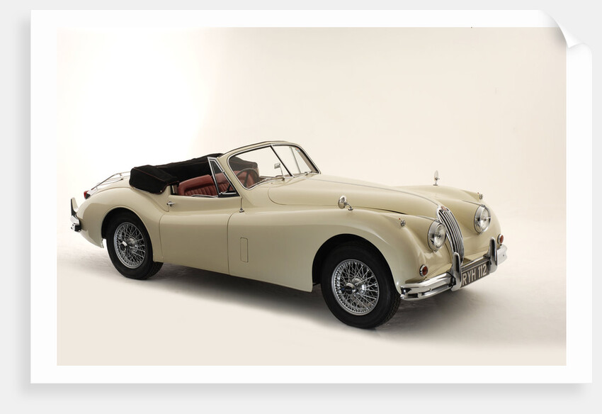 1955 Jaguar XK140 by Unknown