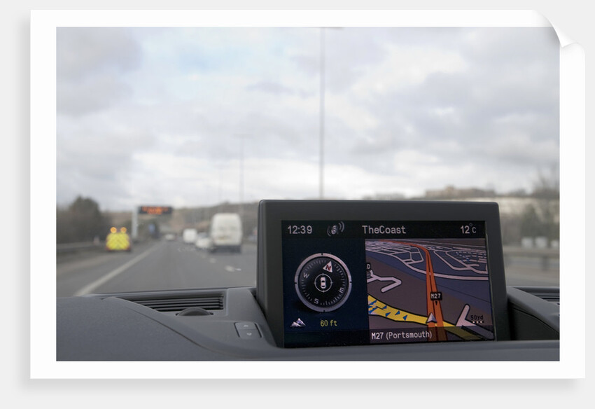 Satellite navigation system in Alfa Romeo Giulietta 2011 by Unknown