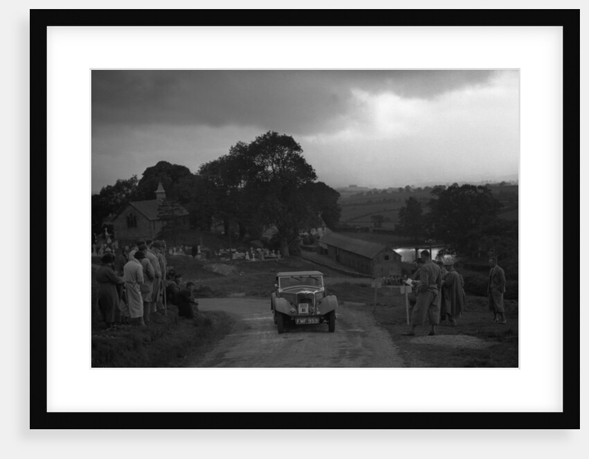 1937 Riley Lynx on Welsh rally driven by M.G.Shorey by Unknown
