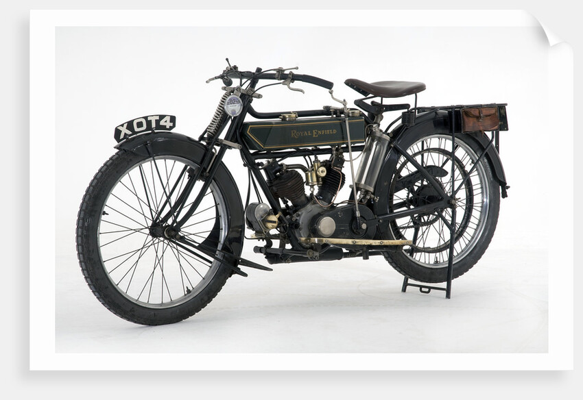 1914 Royal Enfield 3hp motorcycle by Unknown