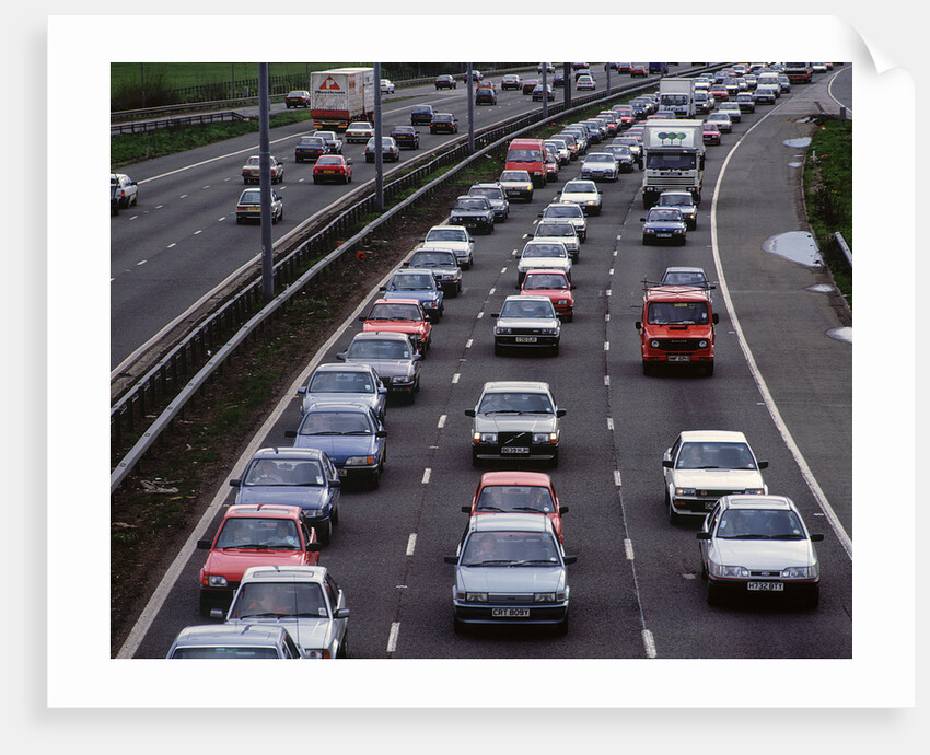 The M25 Motorway taken in 1991 by Unknown