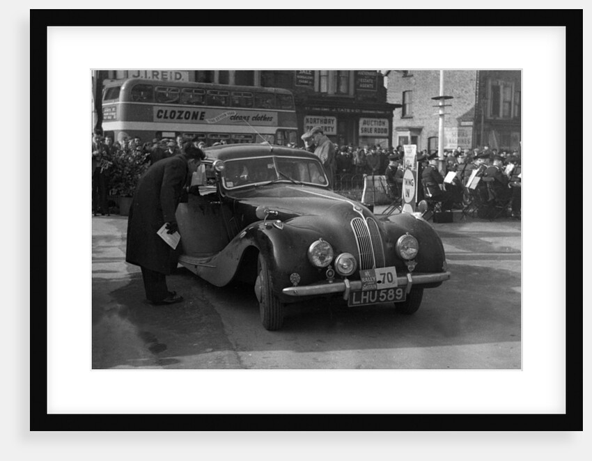 Bristol 400 driven by L.Potter on the 1952 R.A.C Rally by Unknown