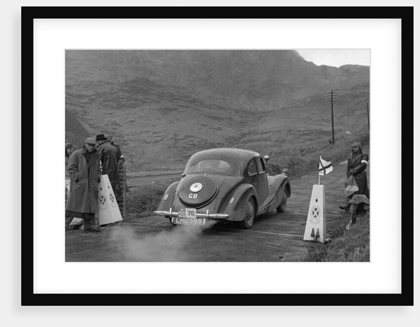 Bristol 400 driven by L.Potter on the 1952 R.A.C Rally by Unknown