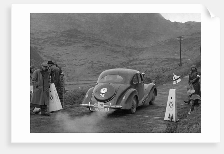 Bristol 400 driven by L.Potter on the 1952 R.A.C Rally by Unknown