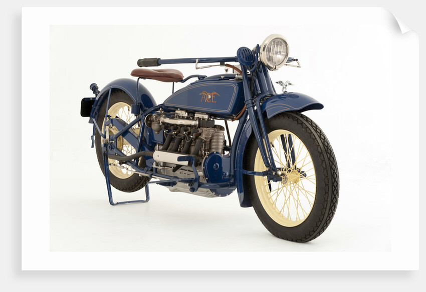 1923 Ace motorcycle by Unknown