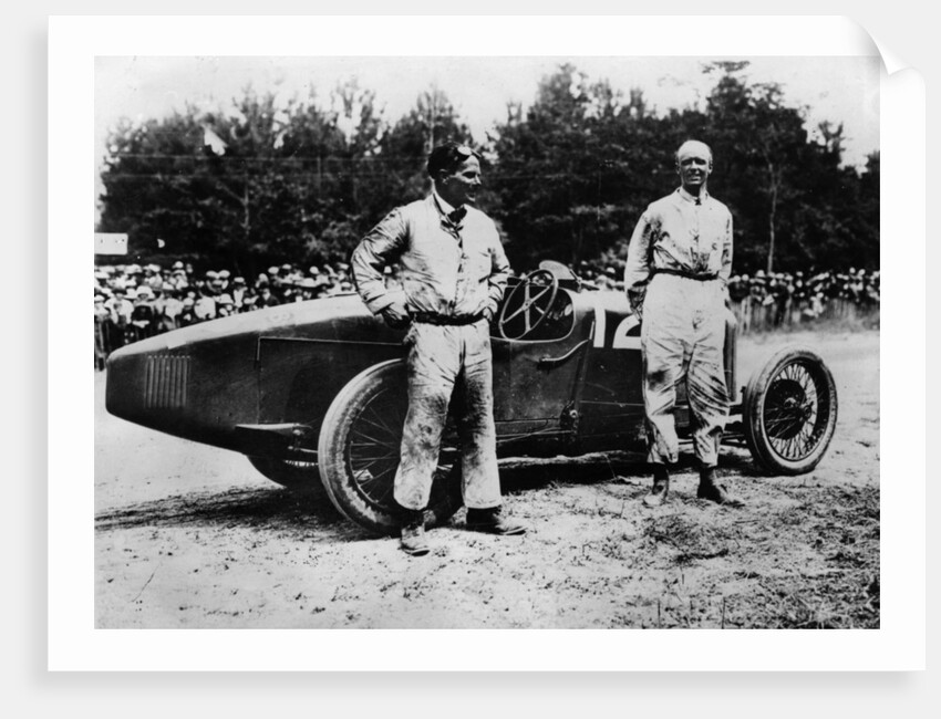 1923 French Grand Prix, Henry Segrave in Sunbeam by Unknown