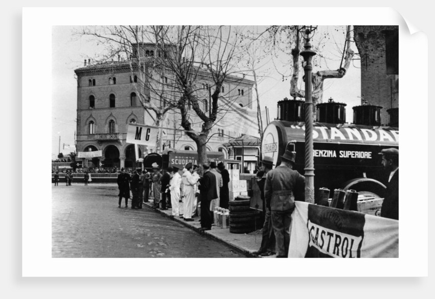 1933 Mille Miglia, Bolgna by Unknown