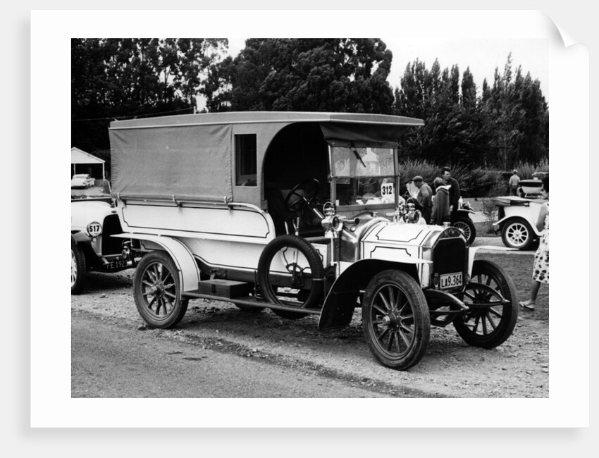 1912 Unic van by Unknown