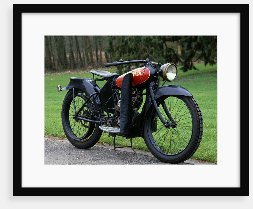 1920 Peters motorcycle by Unknown