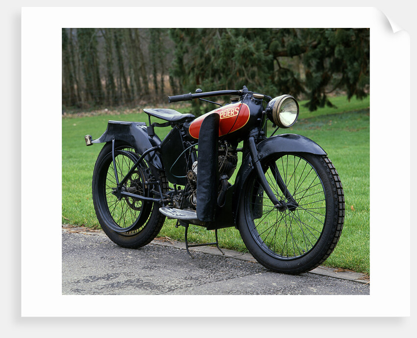 1920 Peters motorcycle by Unknown
