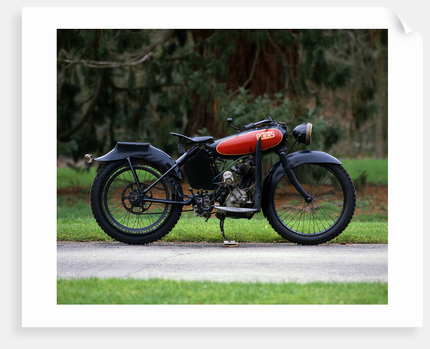1920 Peters motorcycle by Unknown