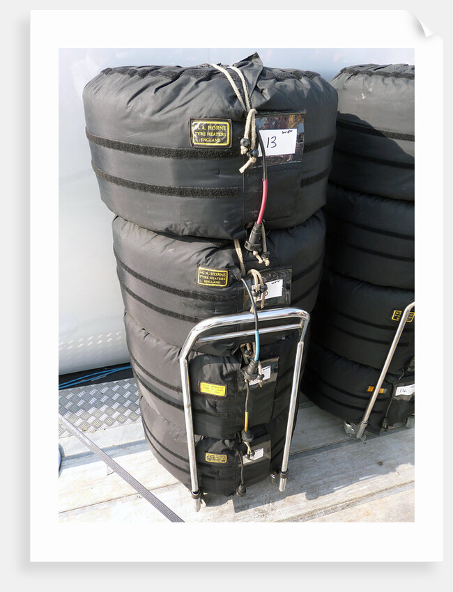Formula One tyre heatres 2013 by Unknown