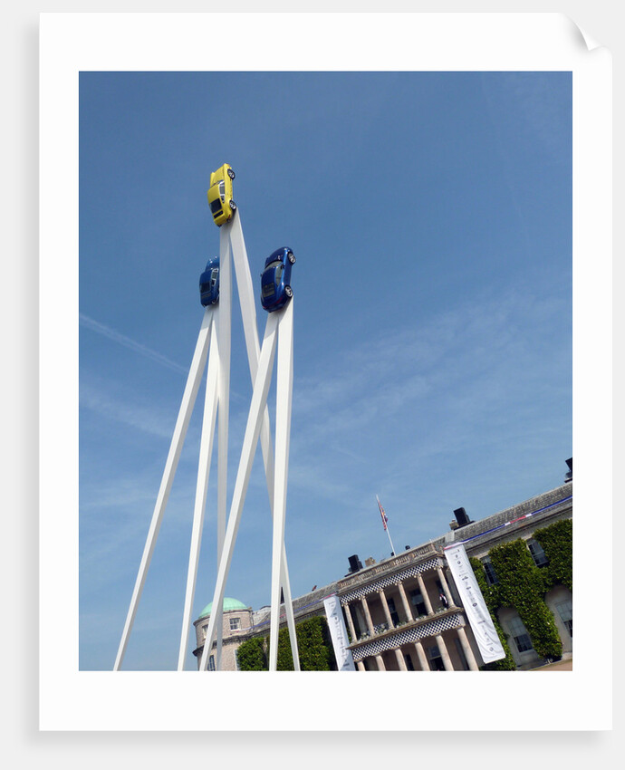 Goodwood Festival of Speed Sculpture in front of Goodwood House 2013 by Unknown