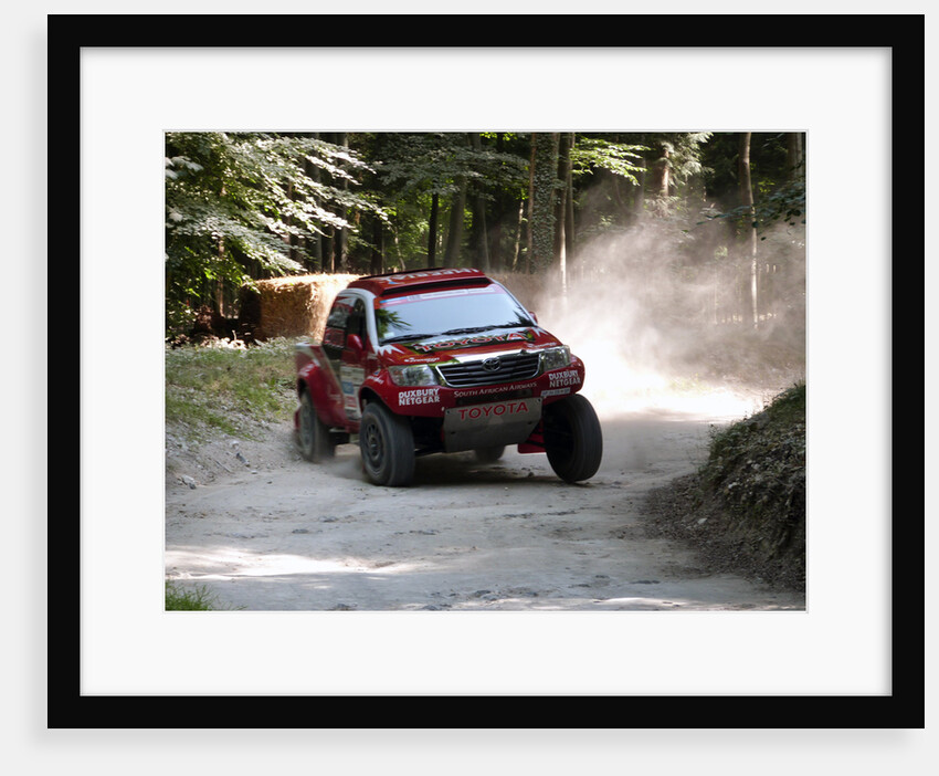 Toyota Hi Lux rally car at Goodwood Festival of Speed 2013 by Unknown