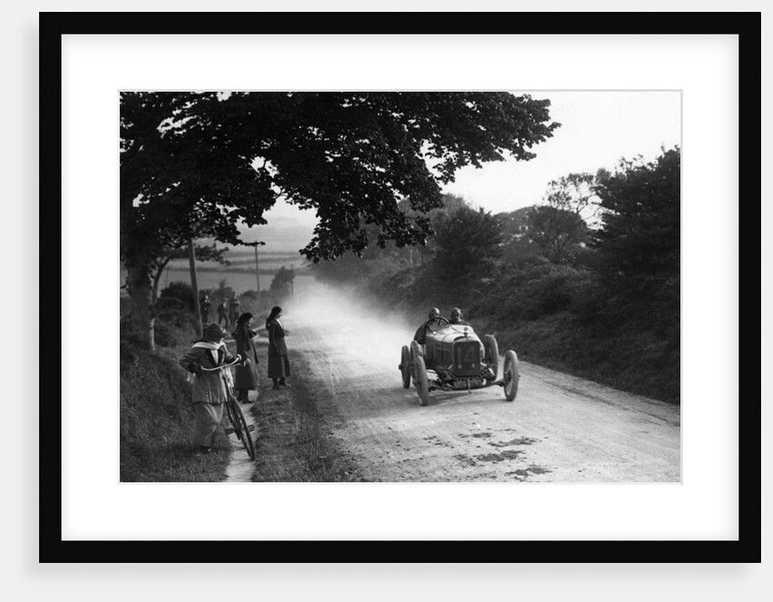 1914 Straker Squire, Isle of Man Tourist Trophy race, Frank Clement by Unknown